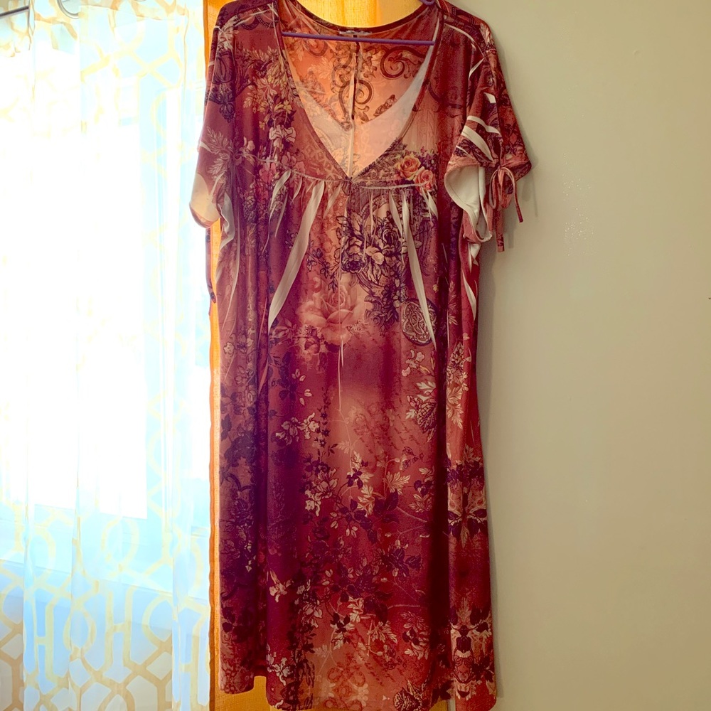 Brown/rust colored summer dress